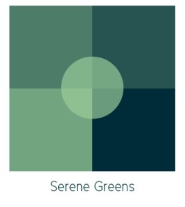 Image of a Green Color Palette